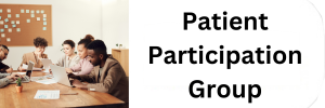 Patient Participation Group - an image with a group of people around a table - click here for information about the Patient Participation Group